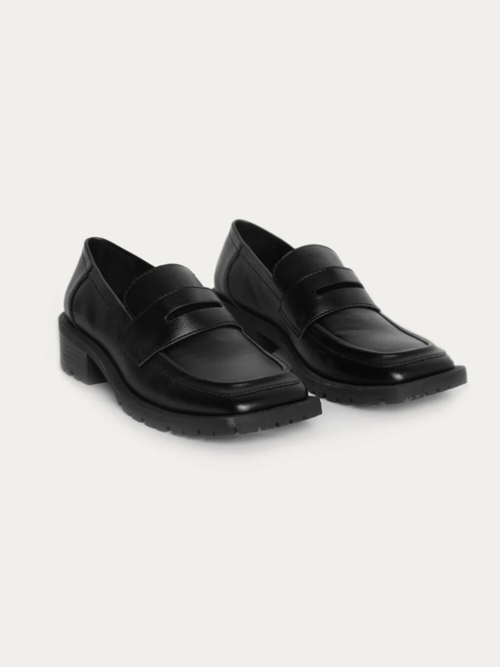 Oak + Fort Square Toe Loafer Size 37